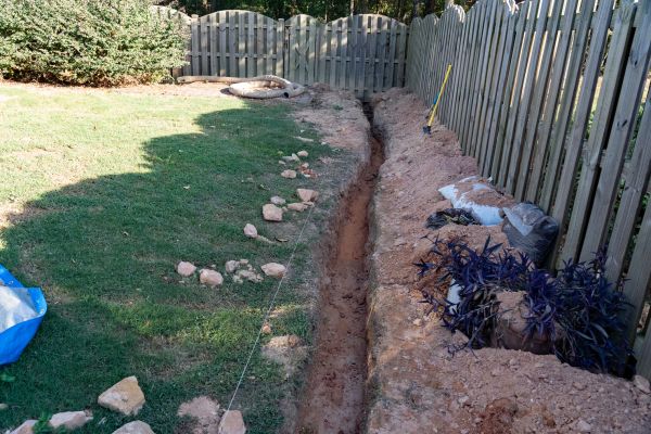 Trench Drain Installation in Tuscaloosa