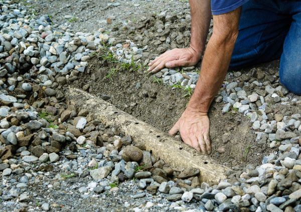 French Ditch Installation in Tuscaloosa