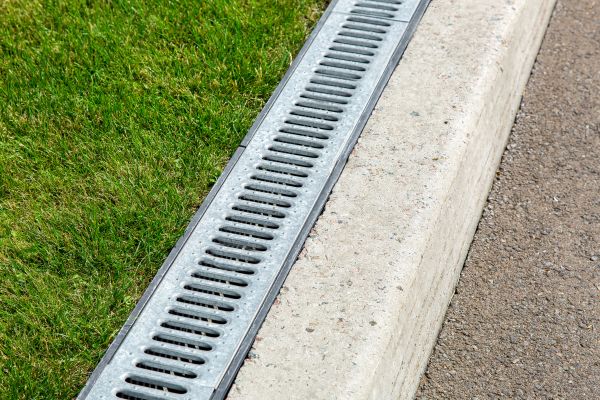 Courtyard Drain Installation in Tuscaloosa