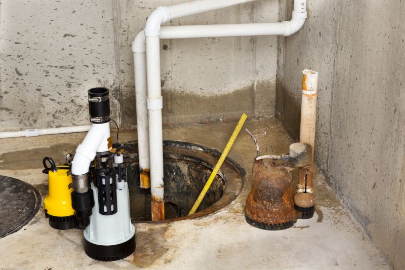 Sump Pump Installation detail